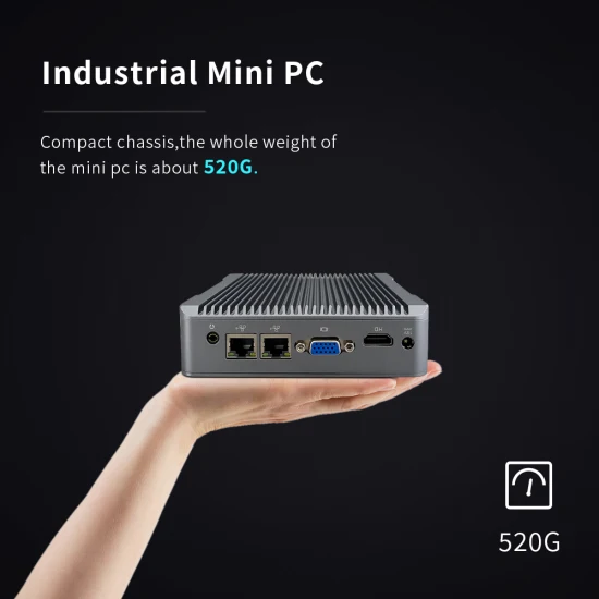 Fanless Mini PC All in One PC OEM/ODM Mini Computer I7 Mini PC Industrial Mini PC